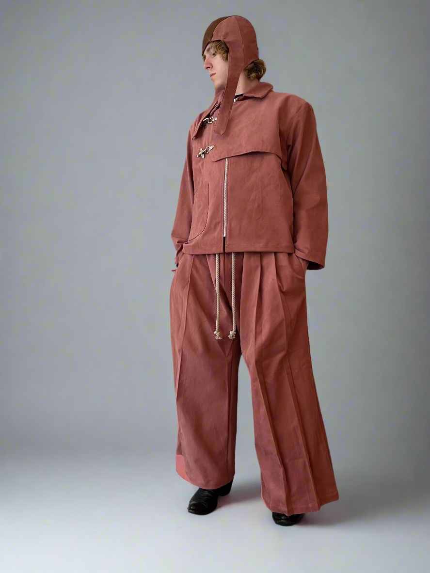 Clipped Jacket - Dusty Pink