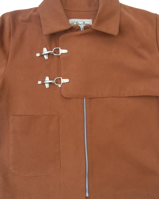 Clipped Jacket - Russet