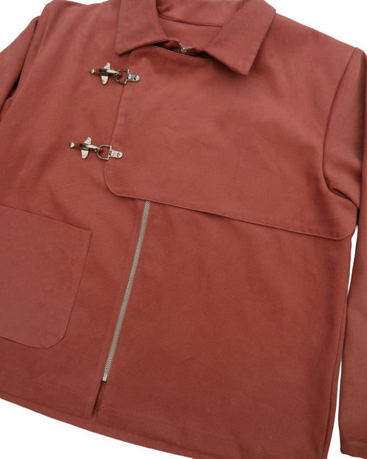 Clipped Jacket - Dusty Pink