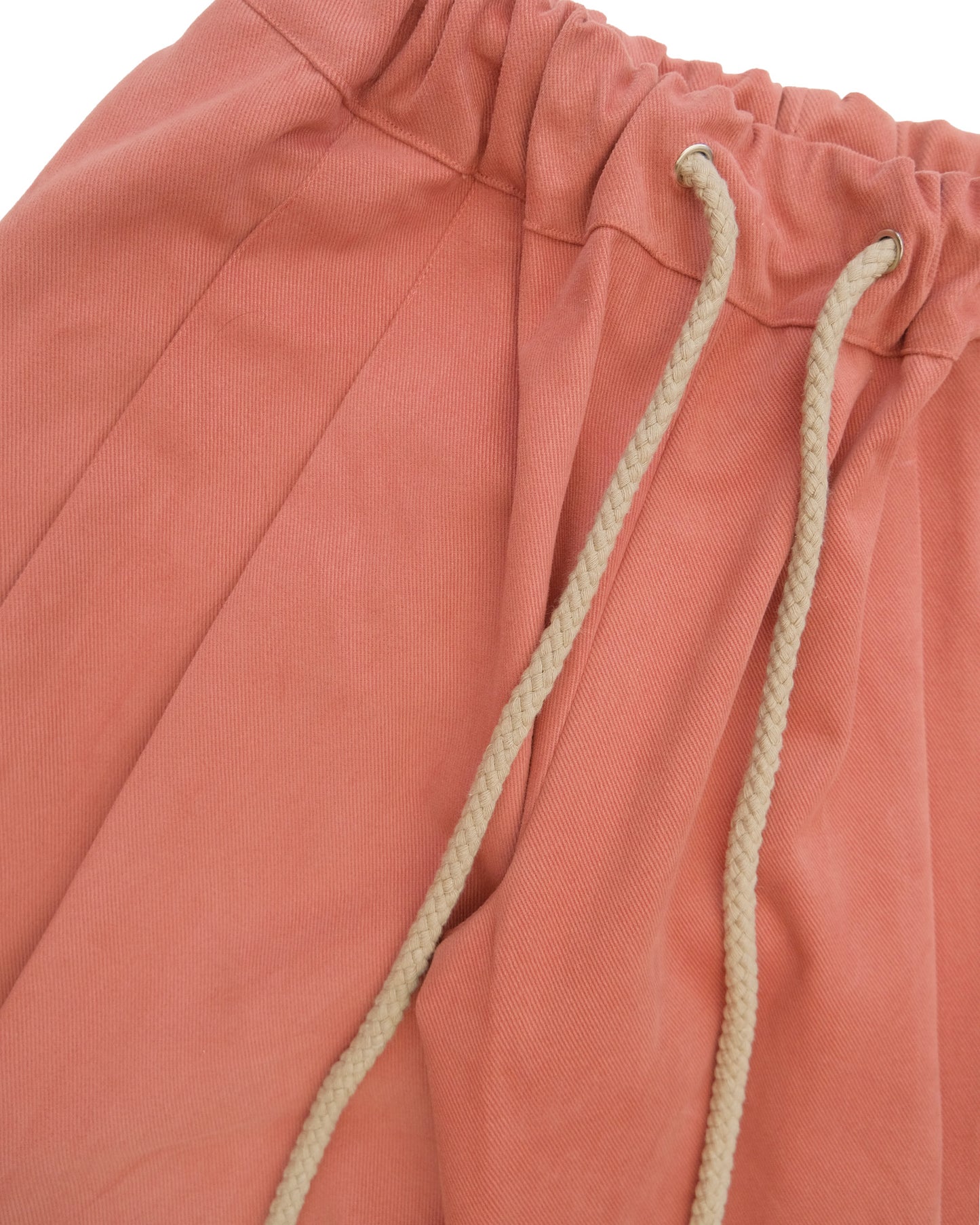 Wide Leg Pleated Trousers Dusty Pink