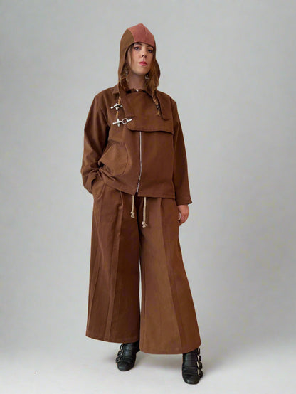 Clipped Jacket - Russet