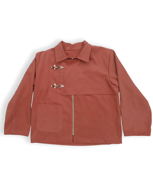 Clipped Jacket - Dusty Pink
